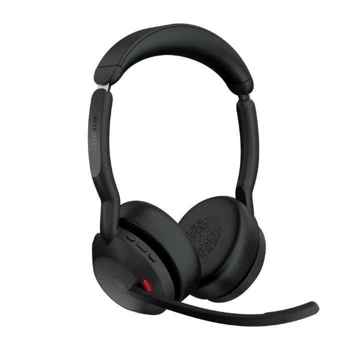 Jabra Evolve2 55 Duo Link380a Ms Kablosuz Kulak Üstü Kulaklık